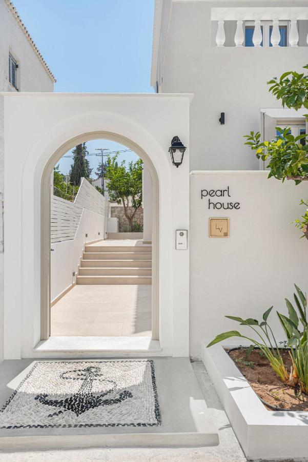 Pearl House - Luxurious New Beach Villa In Spetses Stunning View Ligoneri Exteriér fotografie